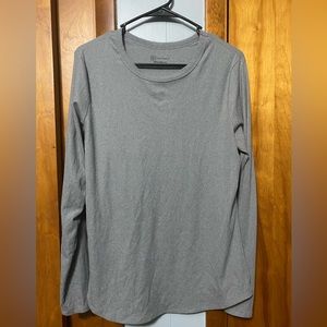 3/$12 3X (21) long sleeve grey